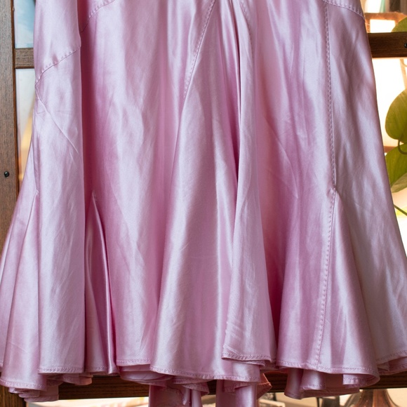 Maxstudio.com Pastel Pink Trumpet Skirt - Picture 2 of 3
